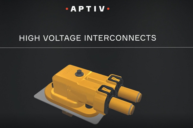 安波福最新推出的高压连接器系统