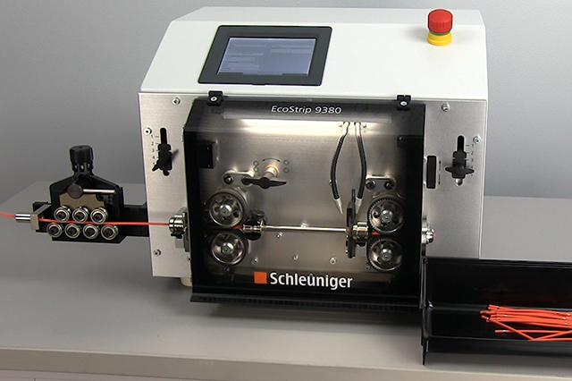 Schleuniger EcoStrip 9380 Entry Level Cut & Strip Machine (English)