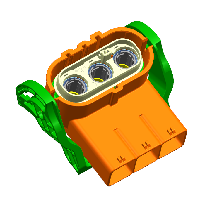 AK4 3W 垂直阻燃 90度