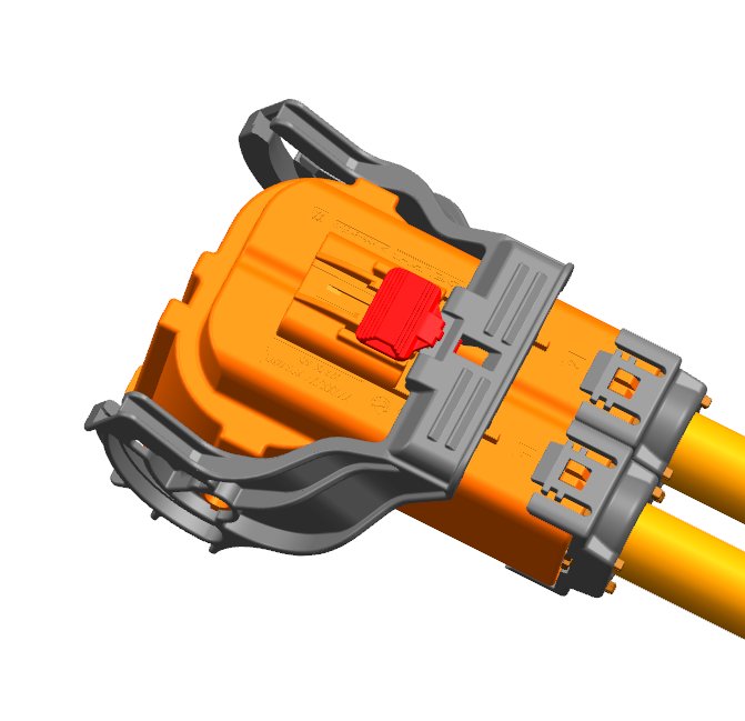 AK4 2W 90度 水平阻燃 code D