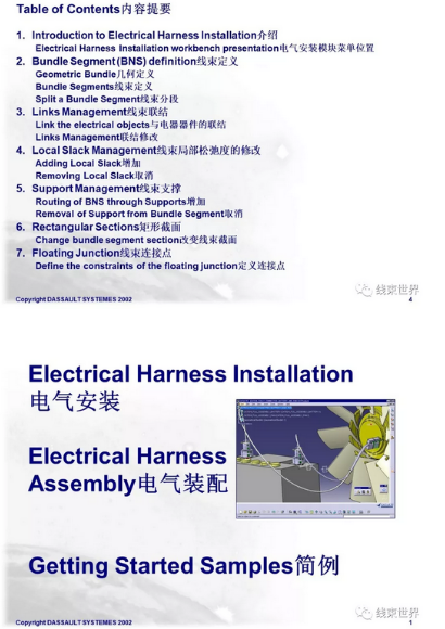 CATIA V5R13汽车线束讲解 