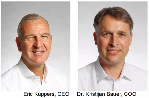 Eric Küppers(首席执行官)和Kristijan Bauer博士(首席运营官)组成罗森伯格集团新的管理层 