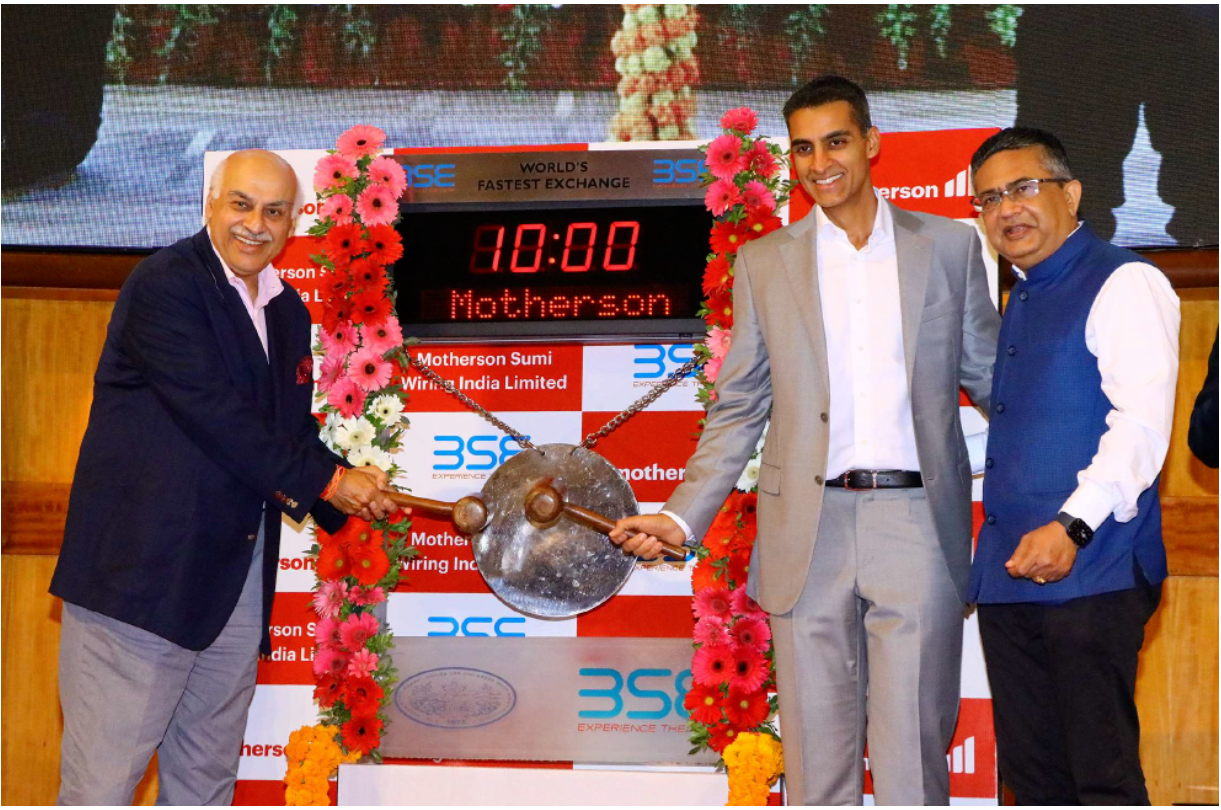 资讯 | 印度最大的线束供应商Motherson Sumi Wiring India在印度证券交易所上市