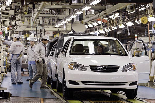 原材料价格上涨 日本车企新增90亿美元成本