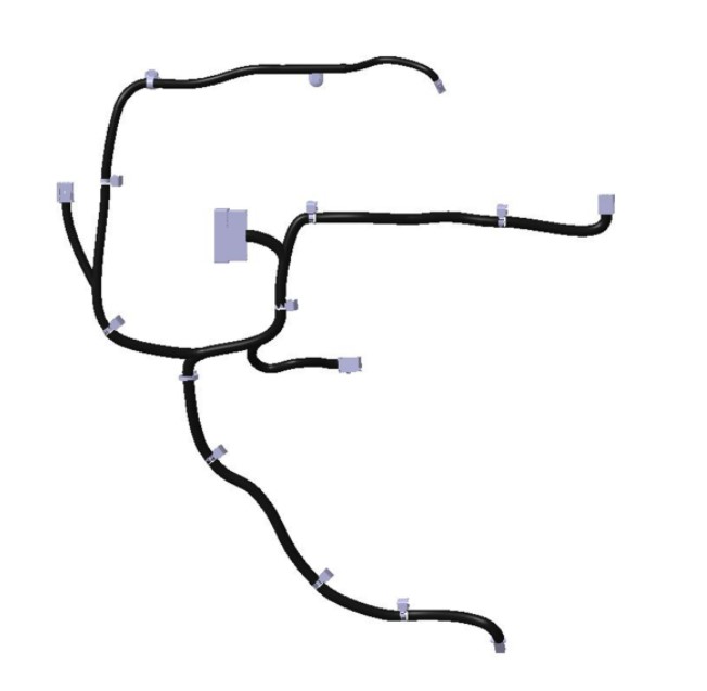 右后门灯线束-曼德电气