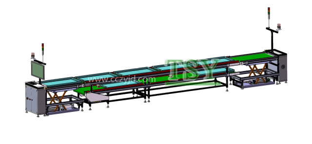 高压线束流水线