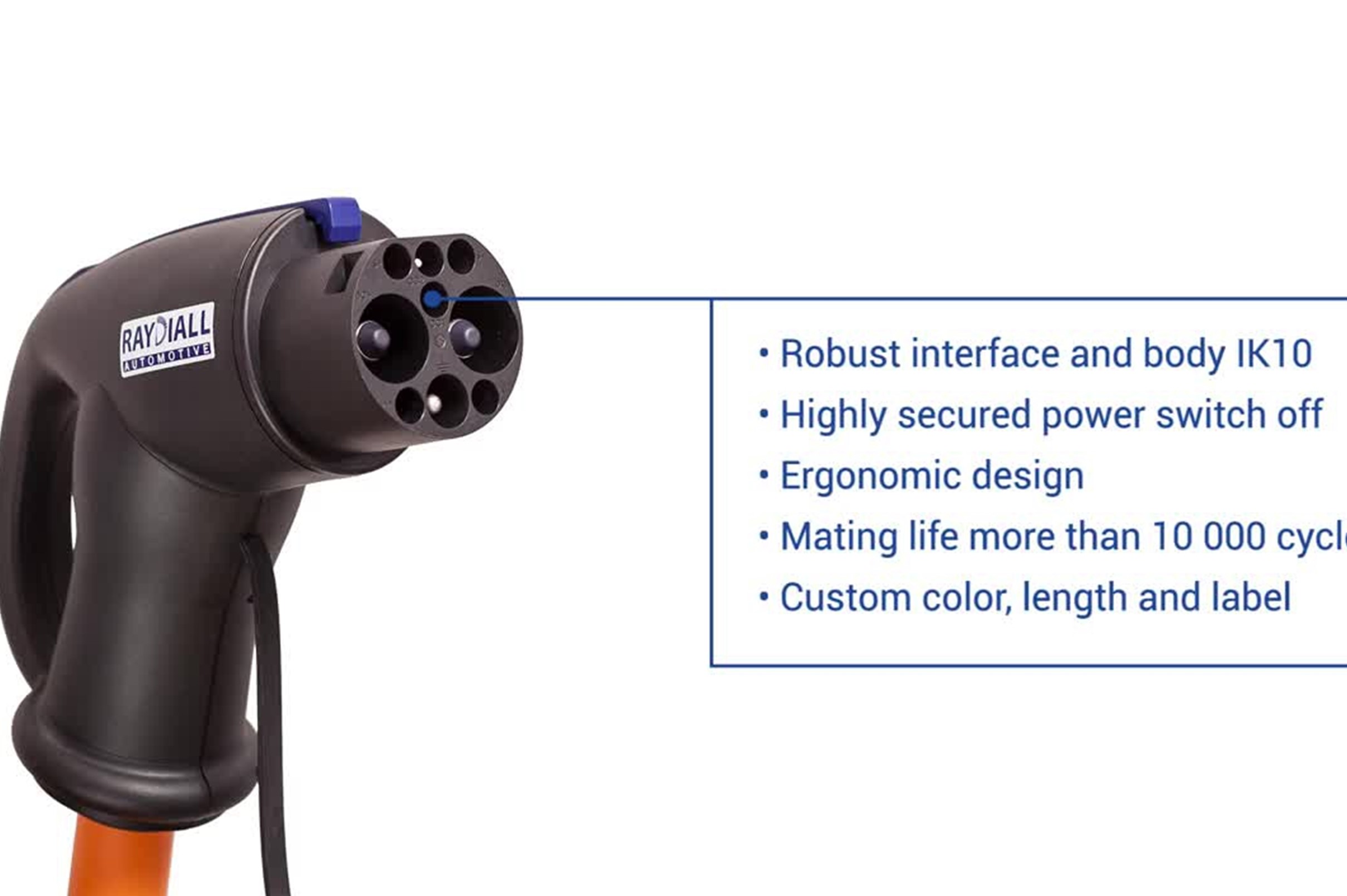 Raydiall直流电源插头GBT 125A的优点
