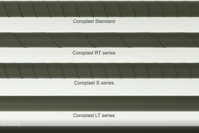 Coroplast Tape Tube flexibility