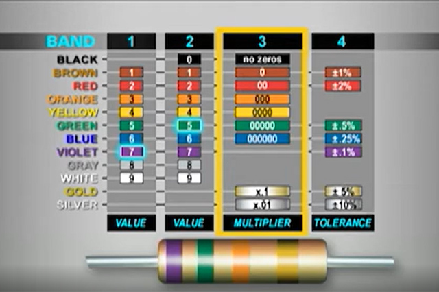164C - Component Color Codes