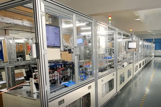 新能源汽车高压连接器线束自动装配线