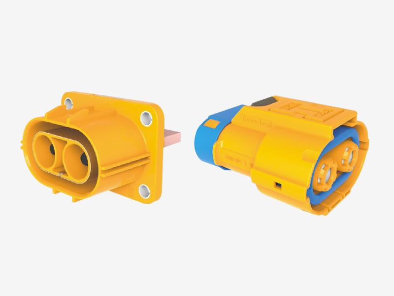 REN1系列高压大电流2芯塑料屏蔽连接器