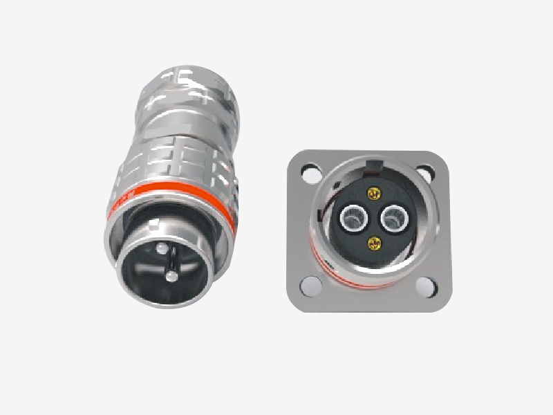 RQB系列C-5金属2芯40A屏蔽连接器