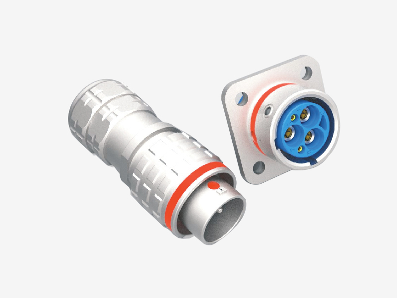 RQB系列C-4金属3芯40A屏蔽连接器