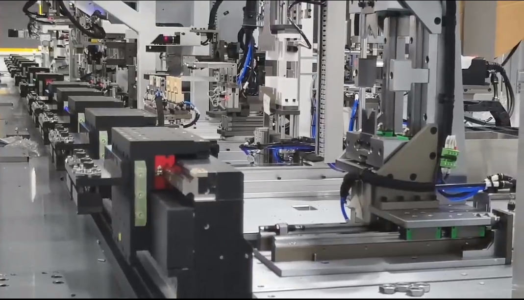 磁驱输送系统应用现场视频